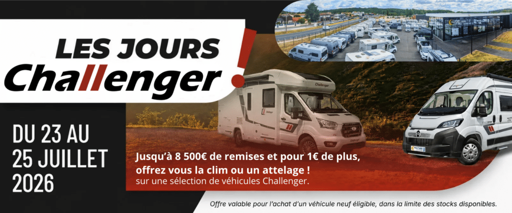 Les Challenger Days – Du 23 au 25 juillet 2026
